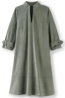 Soft Surroundings Rani Faux Suede Dress| Dresses
