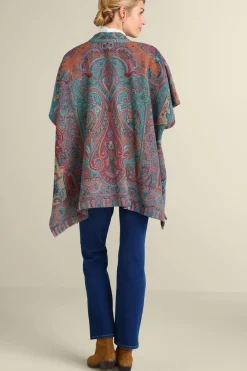 Soft Surroundings Rhea Woven Kimono Wrap| Scarves & Wraps