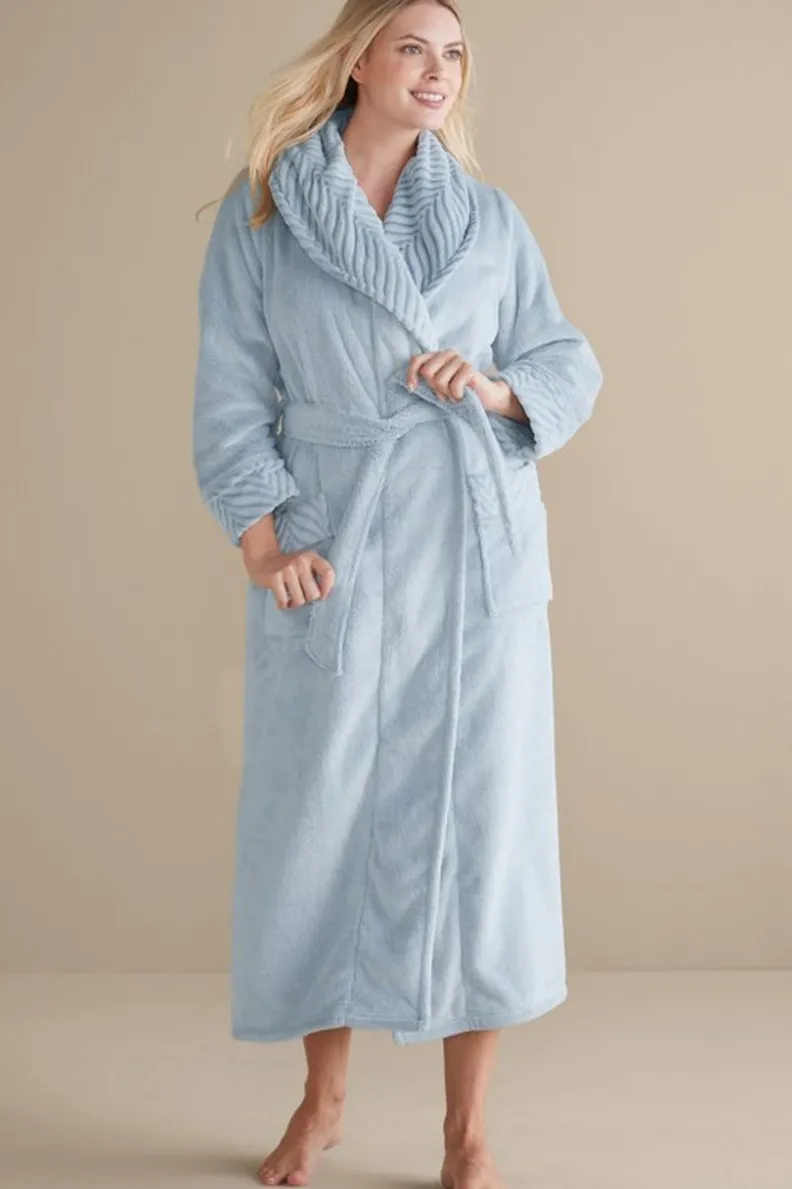 Soft Surroundings Royal Plush Robe| Sleepwear & Lounge
