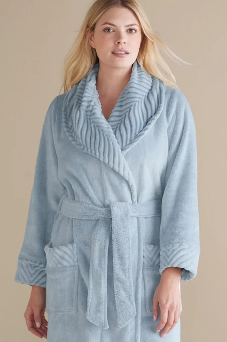 Soft Surroundings Royal Plush Robe| Sleepwear & Lounge