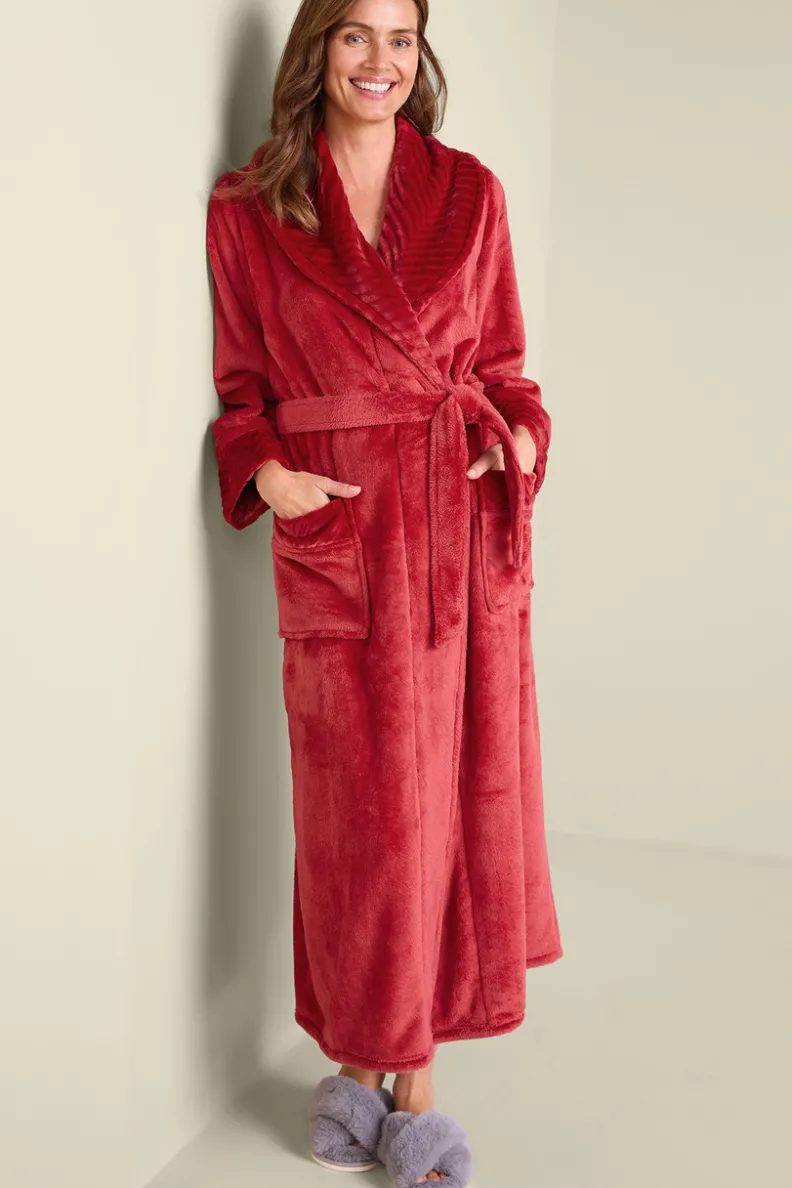 Soft Surroundings Royal Plush Robe| Sleepwear & Lounge
