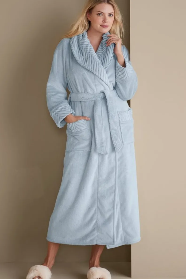 Soft Surroundings Royal Plush Robe| Sleepwear & Lounge