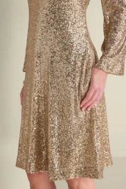Soft Surroundings Sancerre Sequin Dress| Dresses