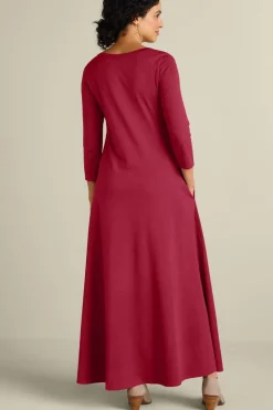 Soft Surroundings Santiago 3/4 Sleeve Dress| Dresses