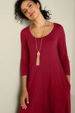 Soft Surroundings Santiago 3/4 Sleeve Dress| Dresses