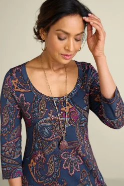 Soft Surroundings Santiago 3/4 Sleeve Dress| Dresses