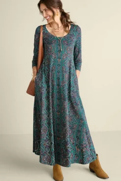 Soft Surroundings Santiago 3/4 Sleeve Dress| Dresses