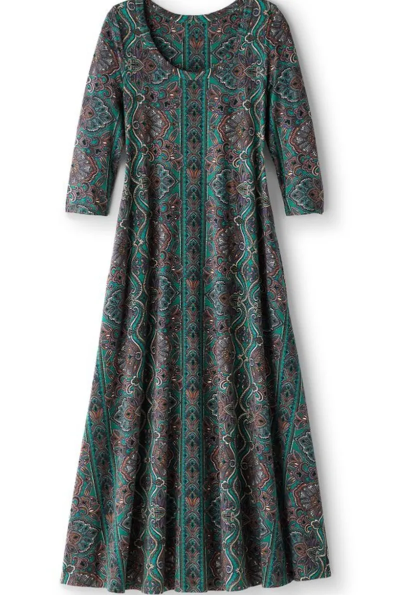 Soft Surroundings Santiago 3/4 Sleeve Dress| Dresses