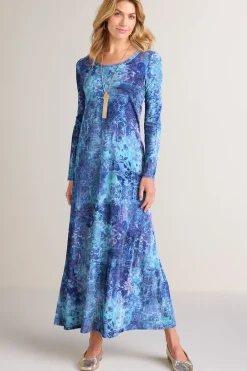 Soft Surroundings Santiago Stretch Velvet Dress| Dresses