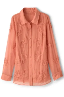 Soft Surroundings Savannah Embellished Tunic| Tops