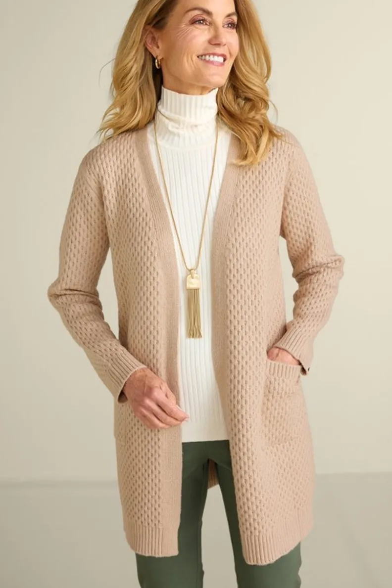 Soft Surroundings Scarlett Long Cardigan| Tops|Sweaters & Cardigans