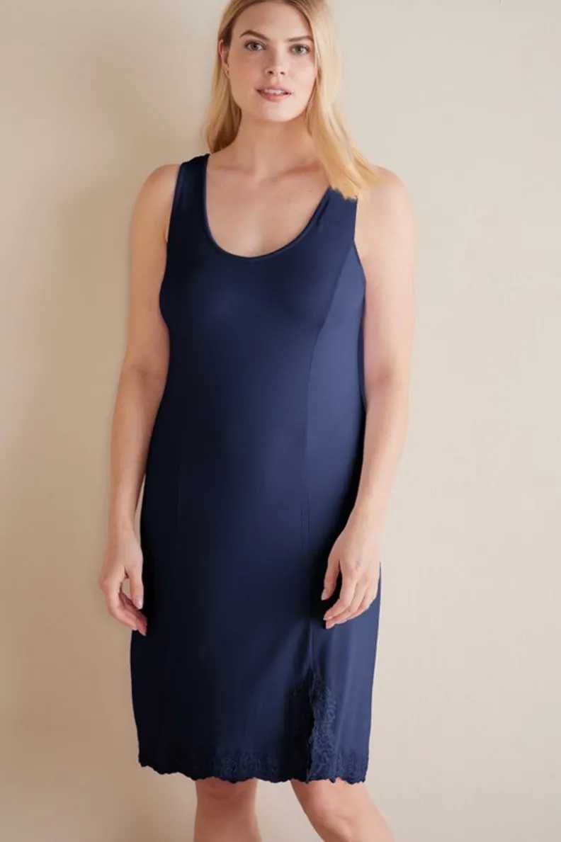 Soft Surroundings Serenity Bamboo Shelf Bra Sleep Dress| Dresses|Sleepwear & Lounge