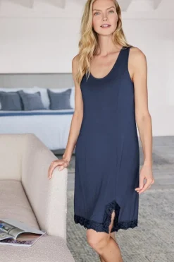 Soft Surroundings Serenity Bamboo Shelf Bra Sleep Dress| Dresses|Sleepwear & Lounge