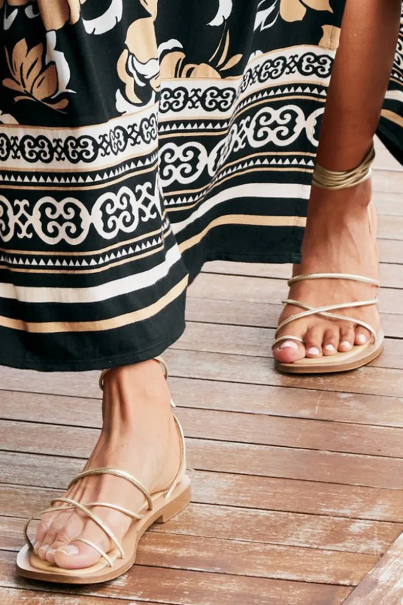 Soft Surroundings Seychelles Lilac Sandal| Shoes