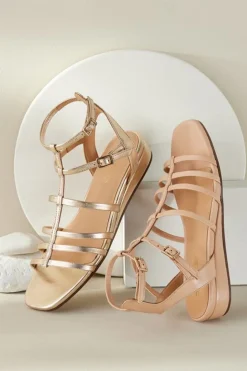 Soft Surroundings Seychelles Luxurious Strappy Sandal| Shoes