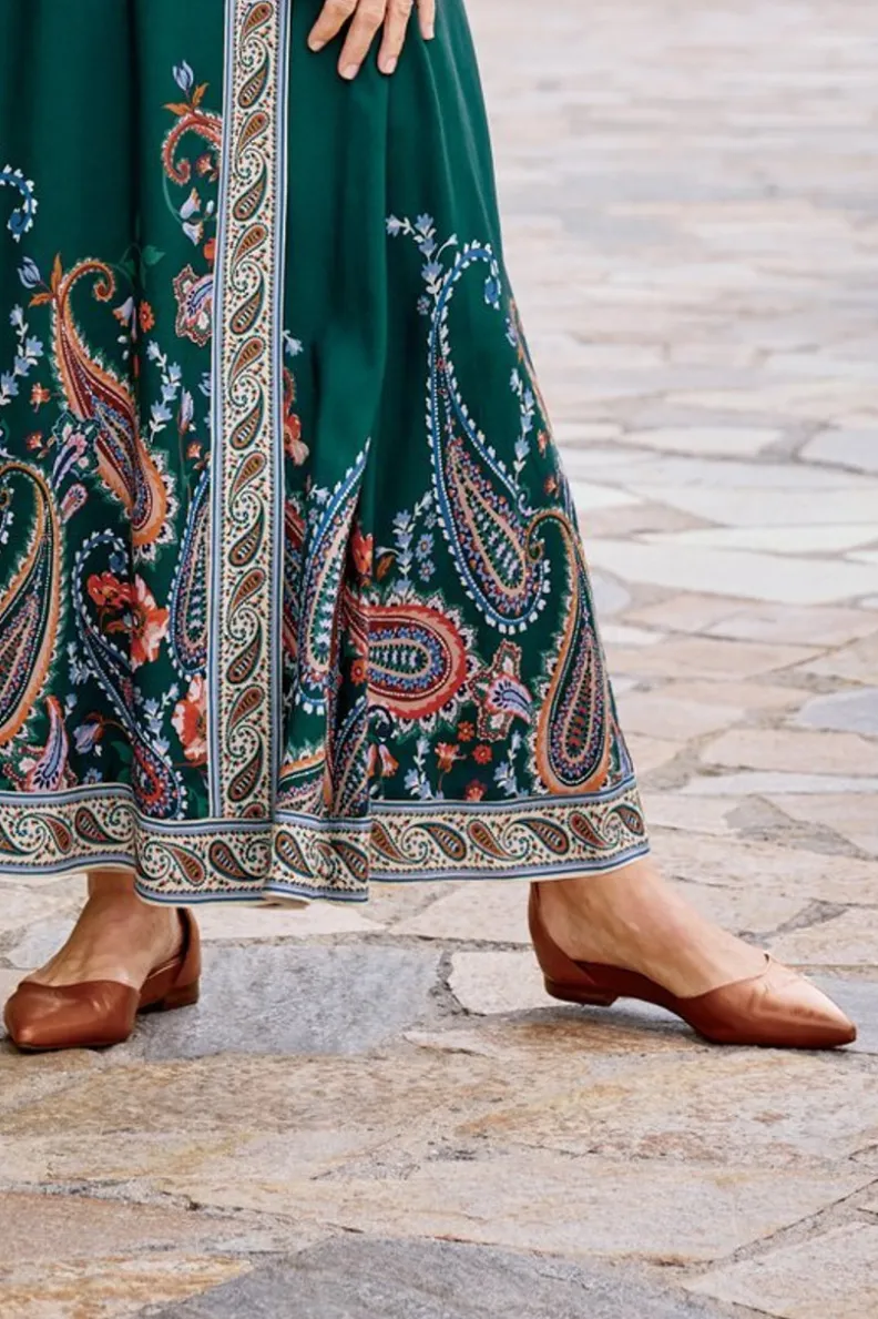 Soft Surroundings Seychelles What A Girl Wants Zip Flats| Shoes