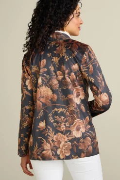 Soft Surroundings Shape Drape Faux Suede Jacket| Toppers|Jackets & Coats