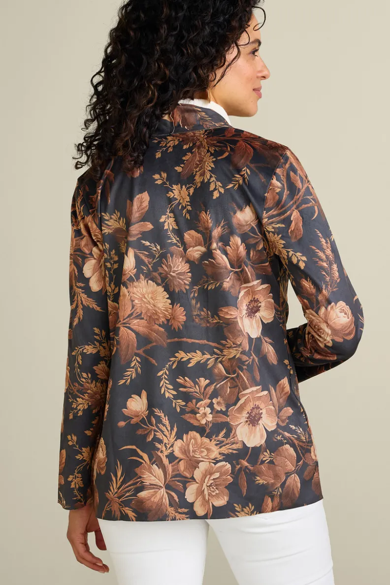 Soft Surroundings Shape Drape Faux Suede Jacket| Toppers|Jackets & Coats