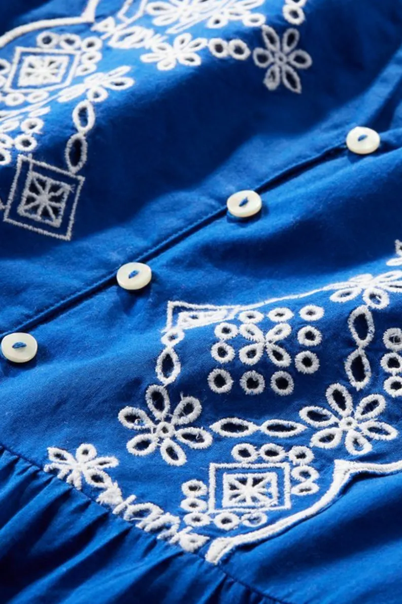 Soft Surroundings Shona Embroidered Top| Tops