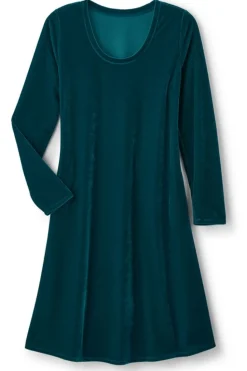 Soft Surroundings Short Santiago Velvet Dress| Dresses