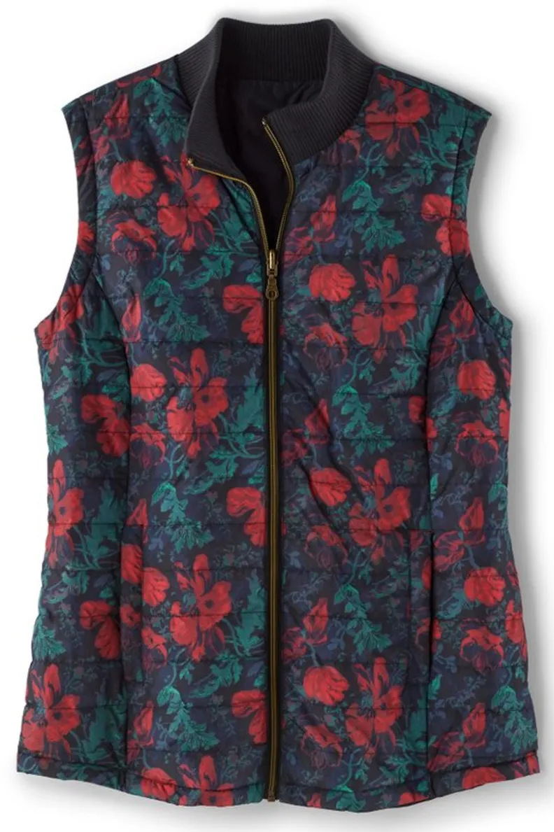 Soft Surroundings Sienna Reversible Puffer Vest| Jackets & Coats
