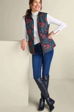 Soft Surroundings Sienna Reversible Puffer Vest| Jackets & Coats