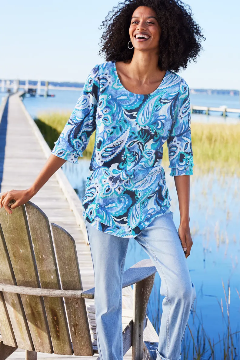 Soft Surroundings Siesta Key Tunic| Tops|Tunics & Leggings
