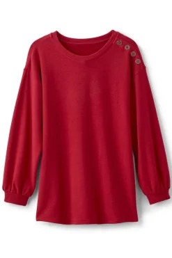Soft Surroundings Siesta Soft Button Shoulder Tunic| Tops