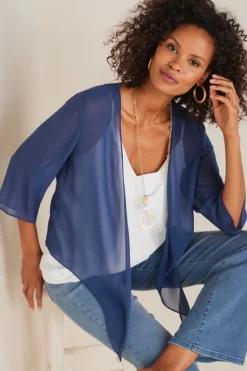 Soft Surroundings Silk Undercover Topper| Toppers|Jackets & Coats