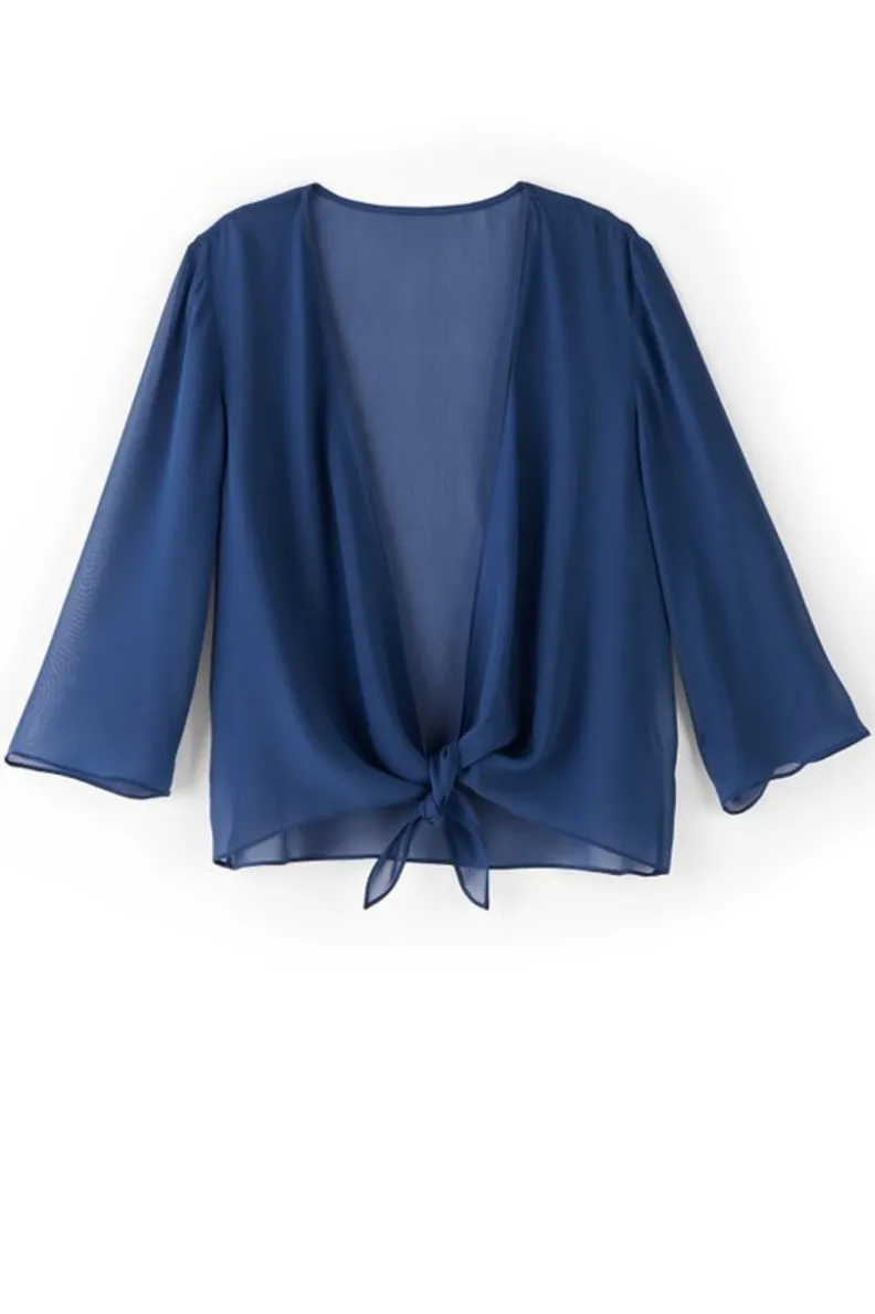 Soft Surroundings Silk Undercover Topper| Toppers|Jackets & Coats