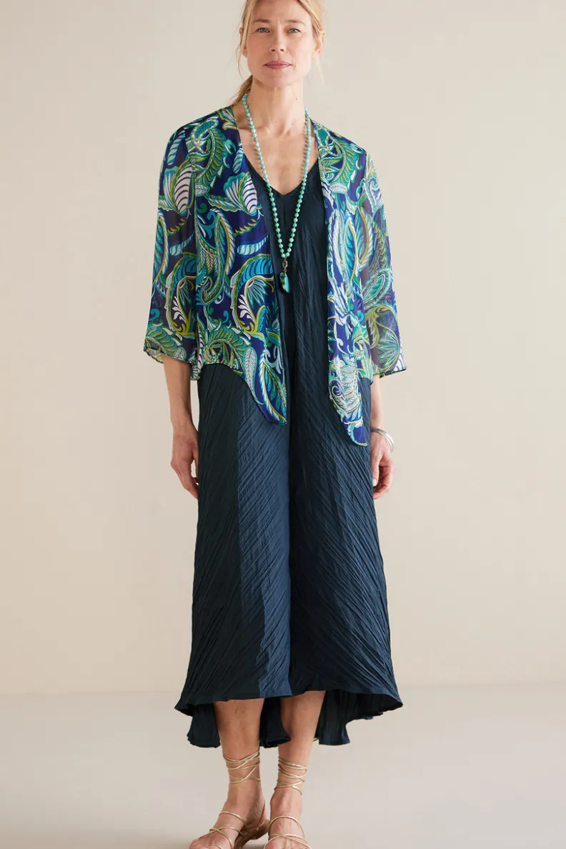 Soft Surroundings Silk Undercover Topper| Toppers|Jackets & Coats