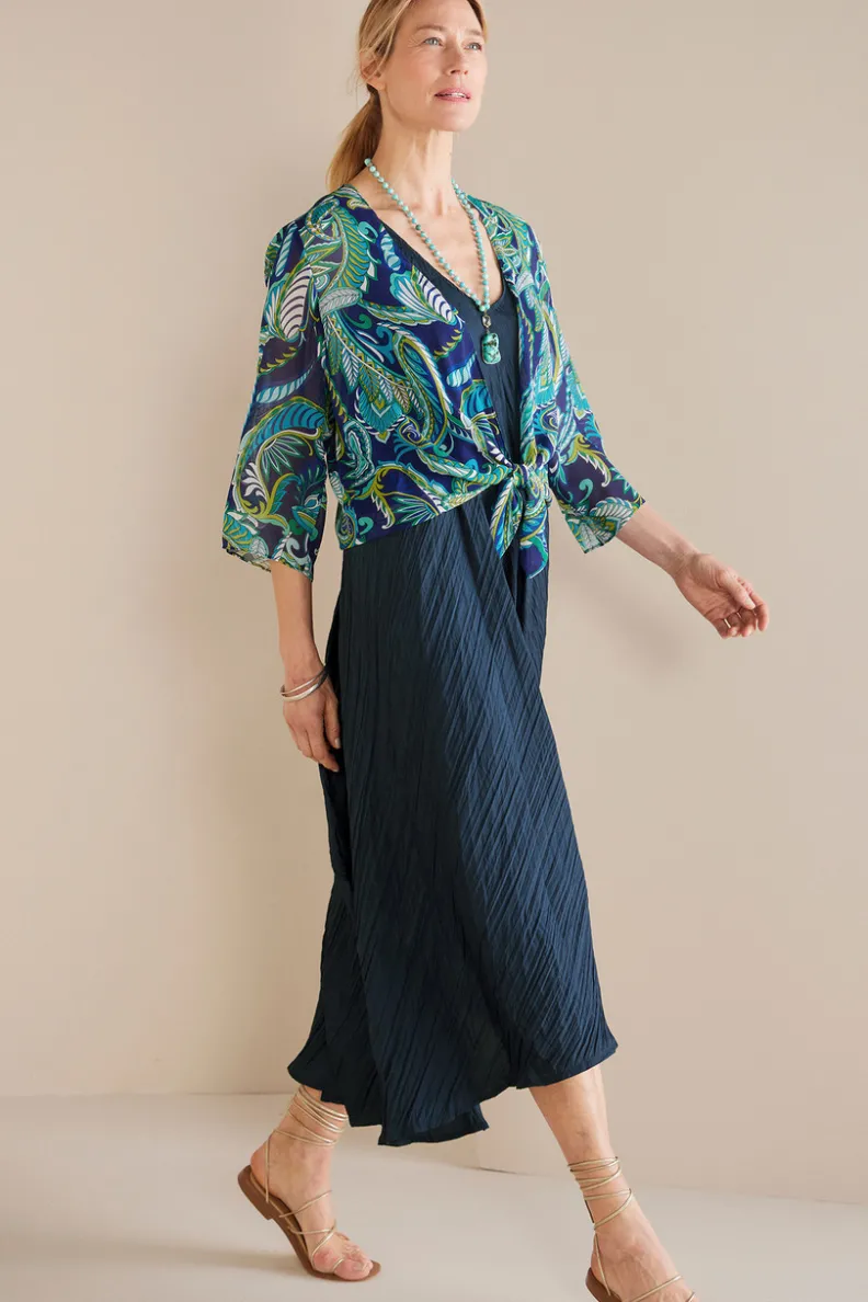 Soft Surroundings Silk Undercover Topper| Toppers|Jackets & Coats