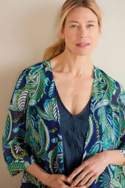 Soft Surroundings Silk Undercover Topper| Toppers|Jackets & Coats