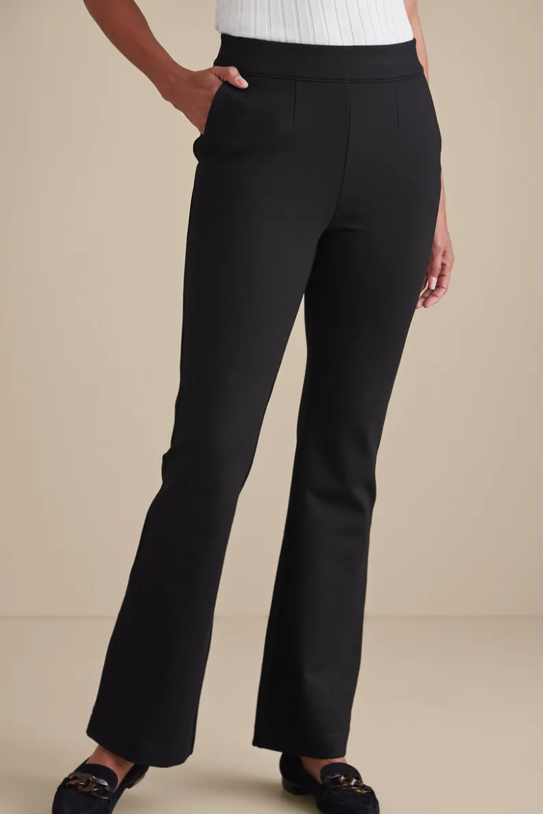 Soft Surroundings Soft Essential Ponte Bootcut Pants| Pants
