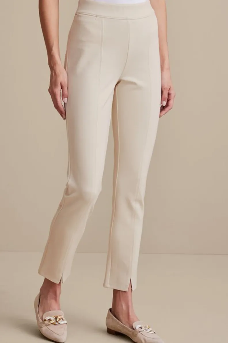 Soft Surroundings Soft Essential Ponte Slim Ankle Pants| Pants