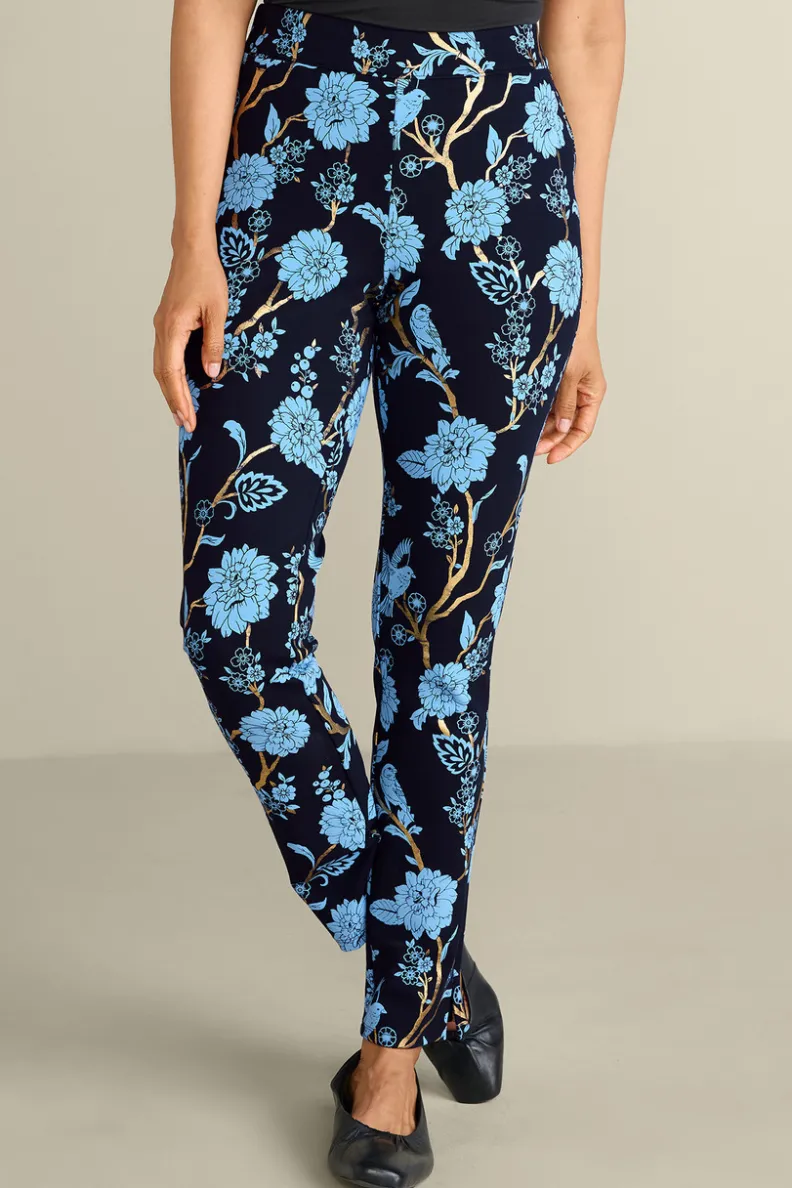 Soft Surroundings Soft Essential Ponte Slim Leg Pants| Pants