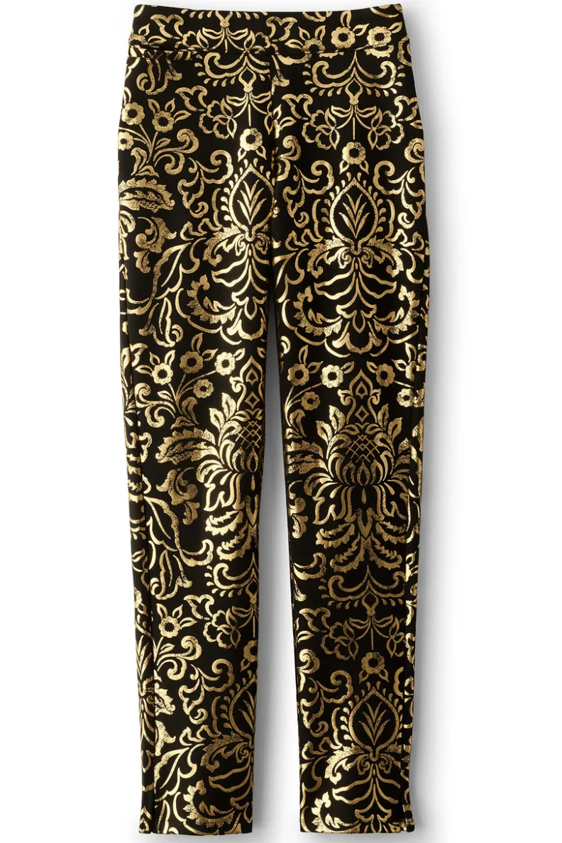 Soft Surroundings Soft Essential Ponte Slim Leg Pants| Pants