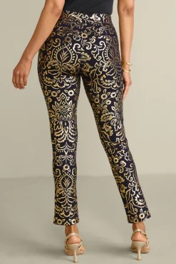 Soft Surroundings Soft Essential Ponte Slim Leg Pants| Pants