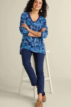 Soft Surroundings Soft Essential Ponte Slim Leg Pants| Pants