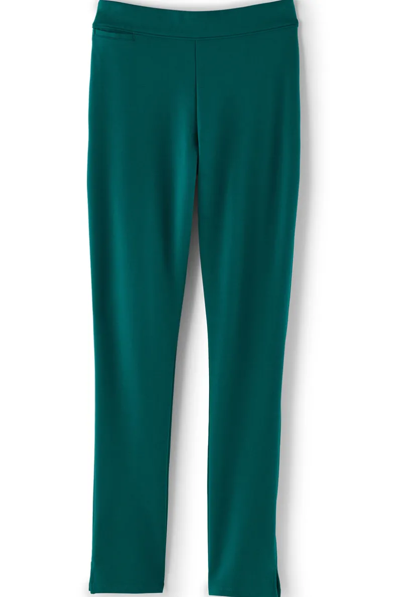 Soft Surroundings Soft Essential Ponte Slim Leg Pants| Pants