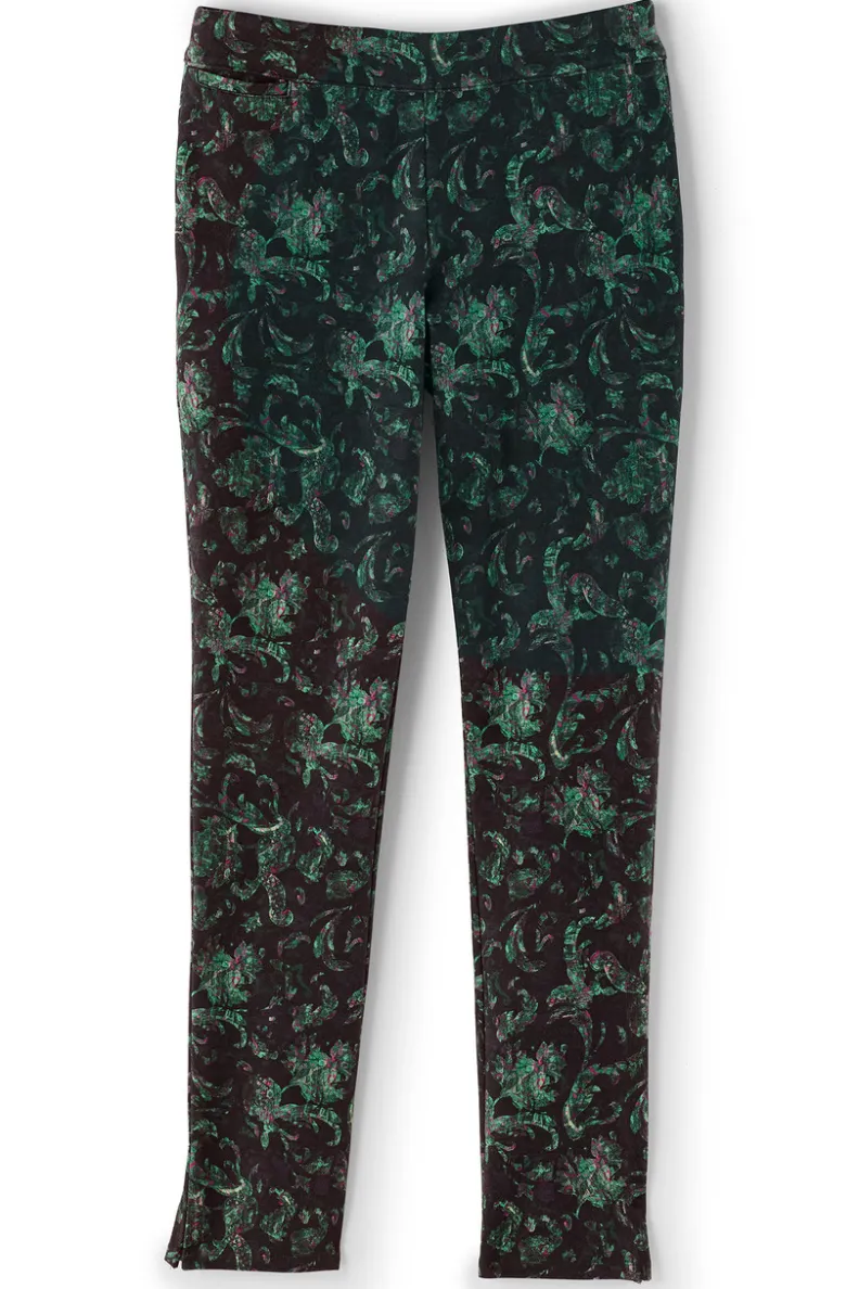 Soft Surroundings Soft Essential Ponte Slim Leg Pants| Pants