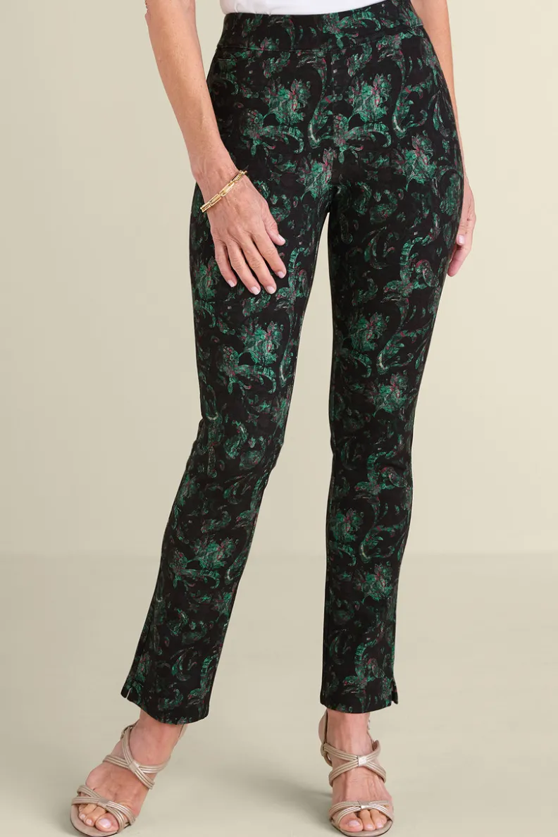 Soft Surroundings Soft Essential Ponte Slim Leg Pants| Pants