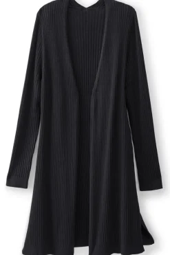 Soft Surroundings Soft Essential Ribbed Long Cardi| Tops|Sweaters & Cardigans