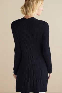 Soft Surroundings Soft Essential Ribbed Long Cardi| Tops|Sweaters & Cardigans