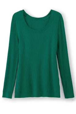 Soft Surroundings Soft Essential Ribbed Pullover Sweater| Tops|Sweaters & Cardigans