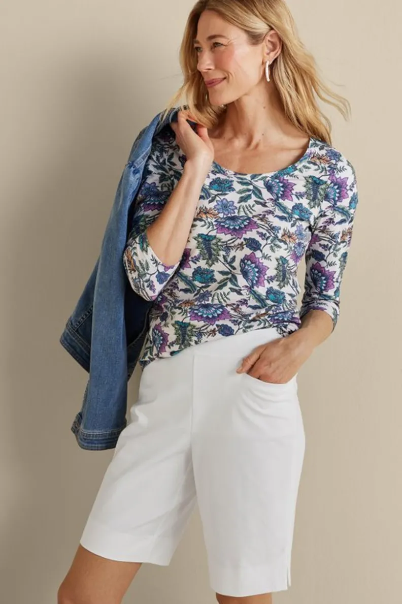 Soft Surroundings Soft Essential Superla Shorts| Pants|Shorts