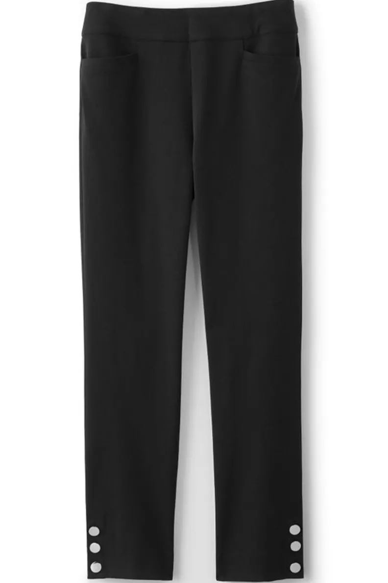 Soft Surroundings Soft Essential Superla Slim Leg Crop Pants| Pants