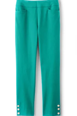 Soft Surroundings Soft Essential Superla Slim Leg Crop Pants| Pants