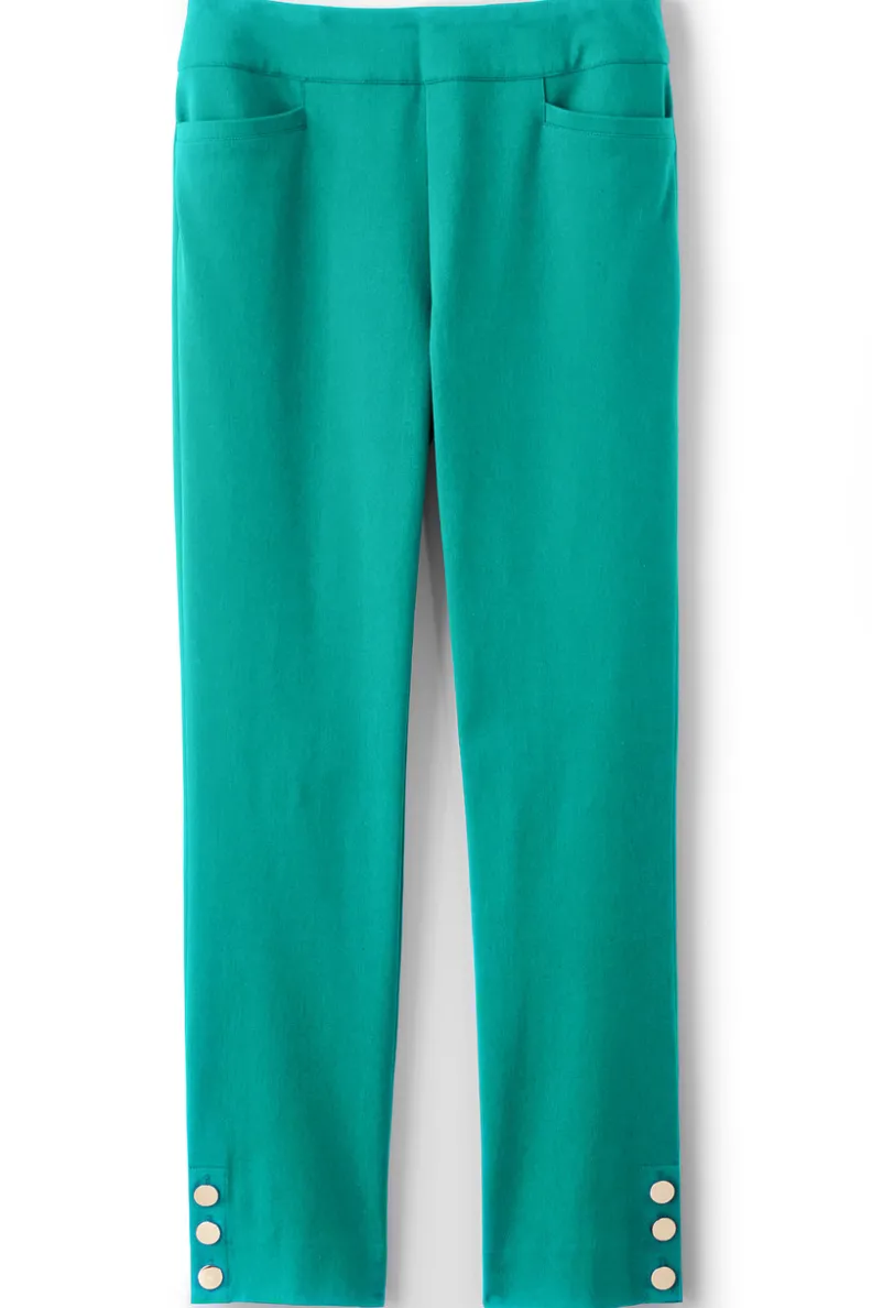 Soft Surroundings Soft Essential Superla Slim Leg Crop Pants| Pants