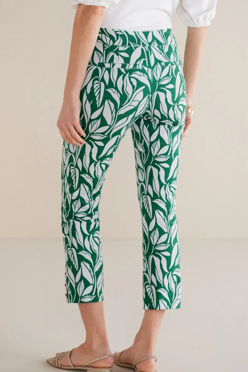 Soft Surroundings Soft Essential Superla Slim Leg Crop Pants| Pants
